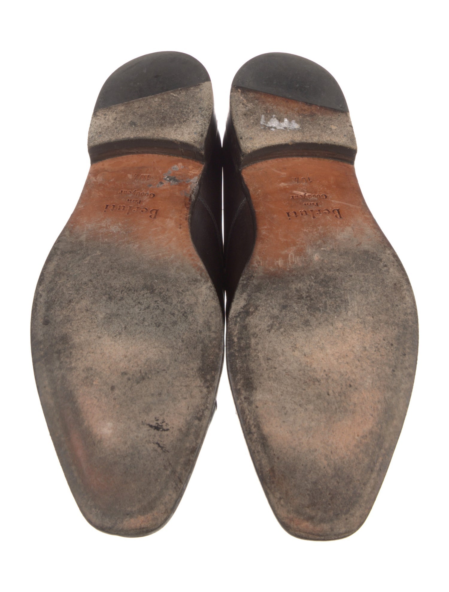 Berluti Leather Oxfords